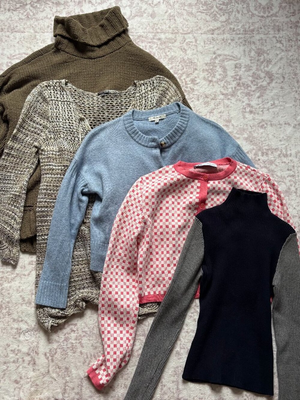 Women's knit sweater bundle lot